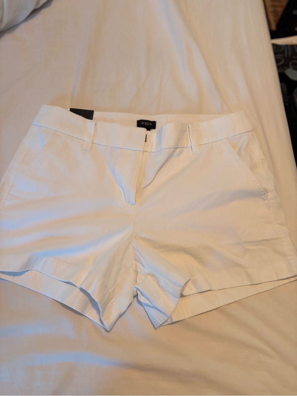 J. Crew Factory White Women's Chino Shorts